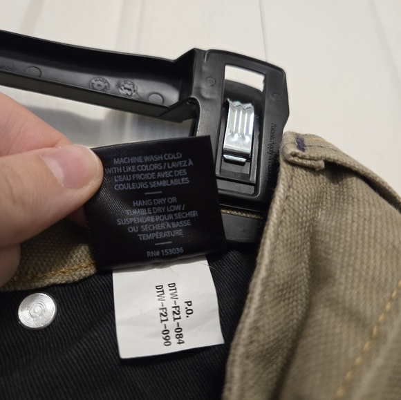 Dovetail Womens Britt Utility Canvas Pants Size 6/30 - Picture 12 of 14